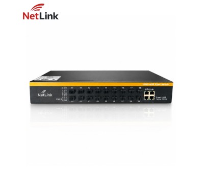سويتش جيجابت 18 SFP + 4 RJ45 للألياف الضوئية Netlink