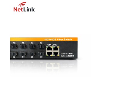 Switch Gigabit 18 SFP + 4 RJ45 Agrégation Fibre Netlink