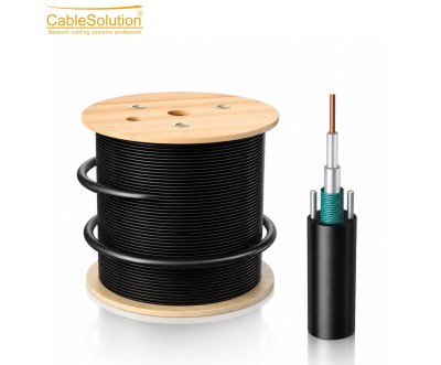 Câble Fibre Optique OM3 Armé 6 Brins 2000m FC-MM 6B