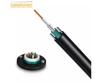 Câble Fibre Optique OM3 Armé 6 Brins 2000m FC-MM 6B