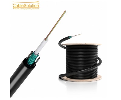 Câble Fibre Optique GYXTW 6 Cœurs Single Mode Extérieur