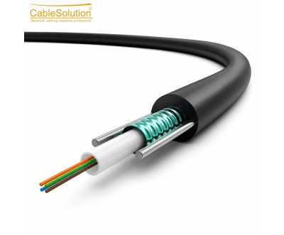 Câble fibre optique GYXTW 12 Core 2000m armé