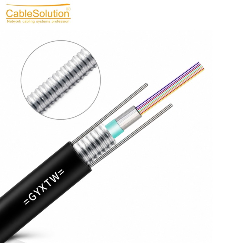Câble Fibre Optique 12 Core OM3 GYXTW Multimode