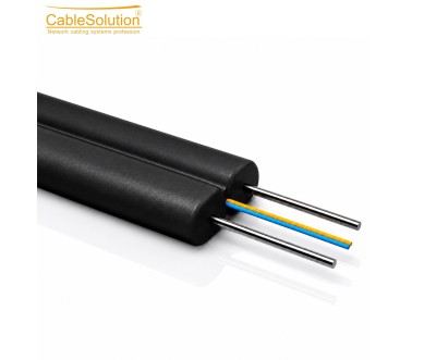Câble Fibre Optique Outdoor Multimode 2 Cœurs 1000m LSZH