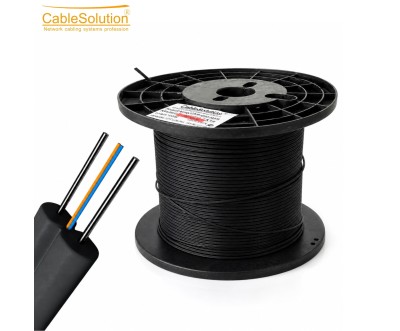 Câble FTTH Drop Cable CableSolution 1000 m Noir