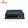 NetLink WPD-T/R4P1ET Telephone Network Fiber Converter