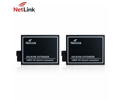 NetLink HDMI Optical Transceiver 1080P 20KM SC
