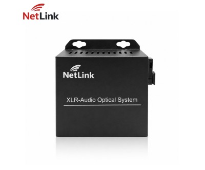 محول صوت XLR إلى ألياف بصرية NetLink