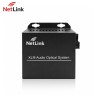 محول صوت XLR إلى ألياف بصرية NetLink