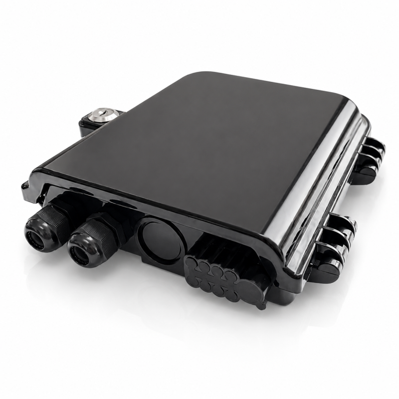 Boîte Fibre Optique OFC8 Noir FTTH Télécom