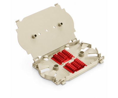 Compact Optical Fiber Splice Tray SC12