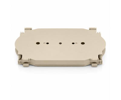 Cassette d’Épissure Fibre Optique SC12 Compacte et Empilable en ABS Technique pour Réseaux FTTH