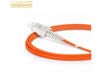 Cordon Fibre Optique LC-SC OM2 LSZH 1,5 m