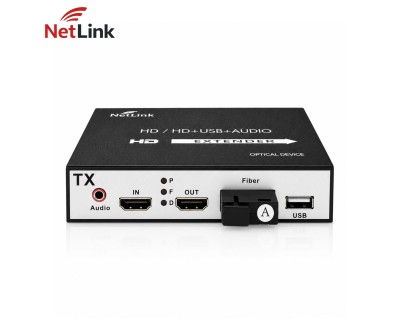 NetLink HDMI USB Audio Fiber Optic Extender 20KM