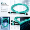 كابل ألياف MPO OM4 ‏24F Type B بطول 5 متر