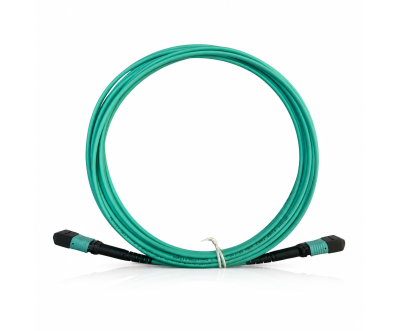 Cordon Fibre MPO(F) vers LC/UPC OM4 12F 5M