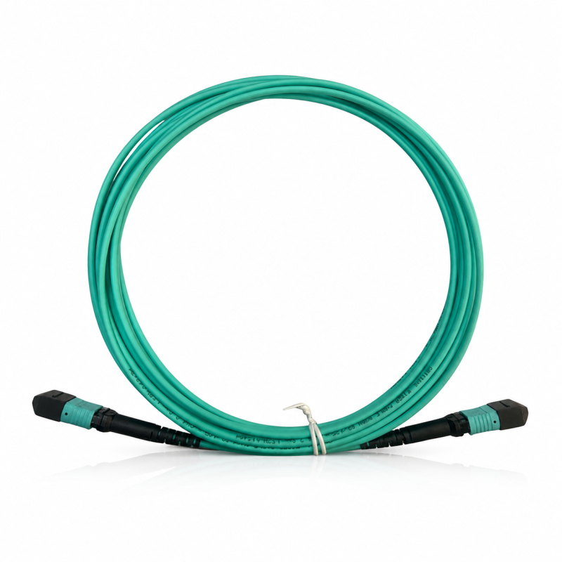 Cordon Fibre MPO(F) vers LC/UPC OM4 12F 5M