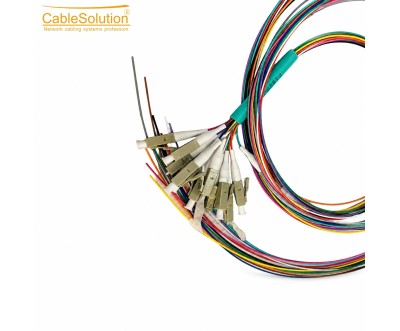 Pigtail Fibre LSZH LC/UPC 0.9 mm 1.2 m – 12 pcs