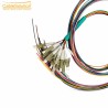 Pigtail Fibre LSZH LC/UPC 0.9 mm 1.2 m – 12 pcs