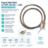 Pigtail Fibre LSZH LC/UPC 0.9 mm 1.2 m – 12 pcs