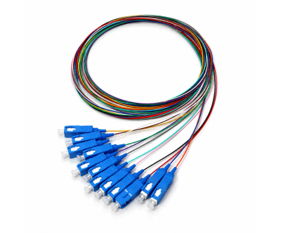 SC/UPC Singlemode Fiber Optic Pigtail 12 Pcs