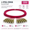 Pigtail Fibre Optique SC/UPC OM4 LSZH 1 m x12