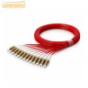 LC/UPC OM4 LSZH Fiber Optic Pigtail 1m - 12 pcs
