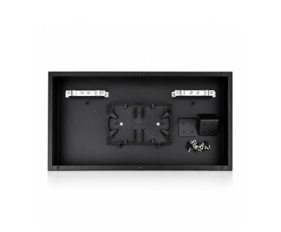 12-Port Simplex Fibre Optic Box Rackmount 19"