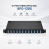 Boîtier Fibre Optique Duplex 12 Ports BFO-12DX