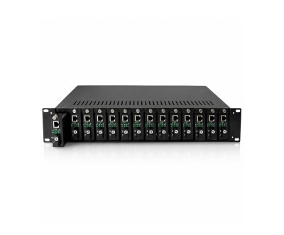 DFO-SLOT Châssis Rack 14 Slots pour Transceivers Fibre