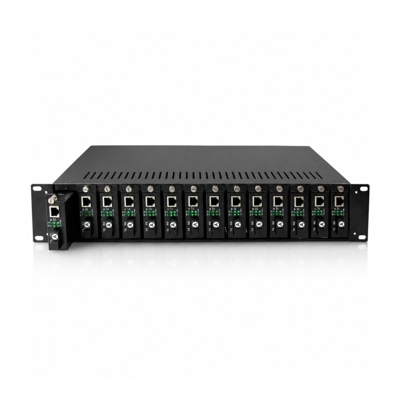 DFO-SLOT Châssis Rack 14 Slots pour Transceivers Fibre