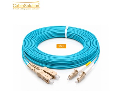 OM4 Fiber Optic Patch Cord LC/PC–SC/PC 10M