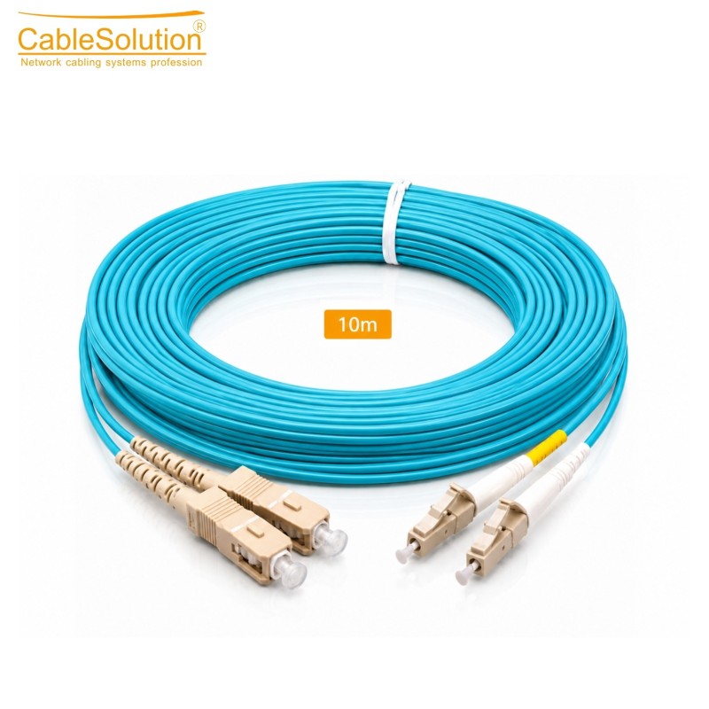 Patch Cord Fibre Optique OM4 LC/PC–SC/PC 10M