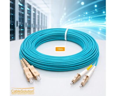 Patch Cord Fibre Optique OM4 LC/PC–SC/PC 10M