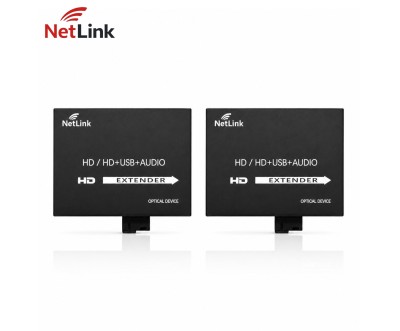 NetLink HDMI USB Audio Fiber Optic Extender 20KM