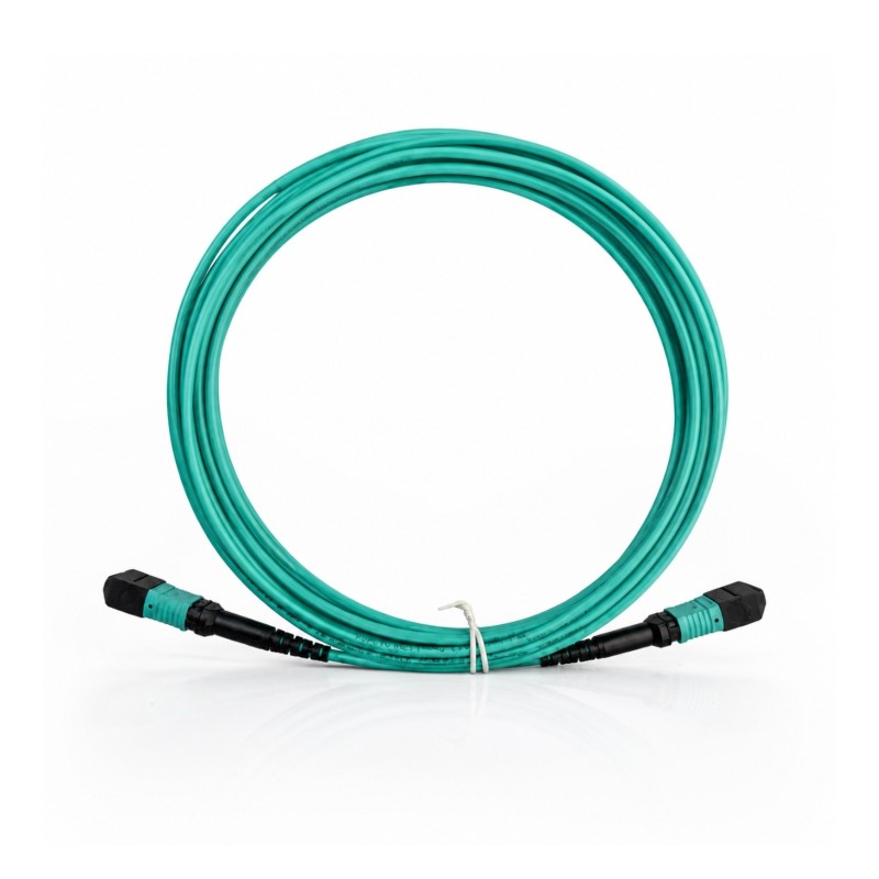 OM4 MPO(F) to LC/UPC 12F Fiber Patch Cord 5M