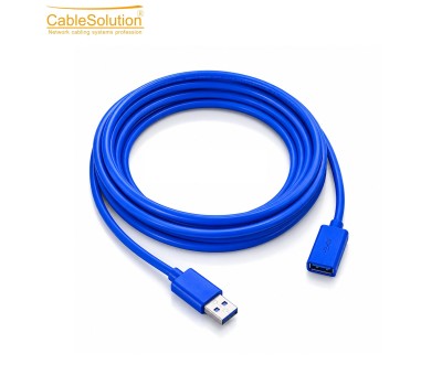 CABLESOLUTION USB 3.0 Extension Cable 5M