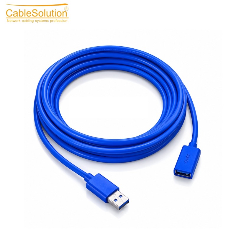 كابل تمديد USB 3.0 بطول 5 متر من CABLESOLUTION
