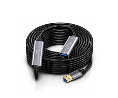 Câble USB 3.0 Actif 10m Haute Vitesse Industriel