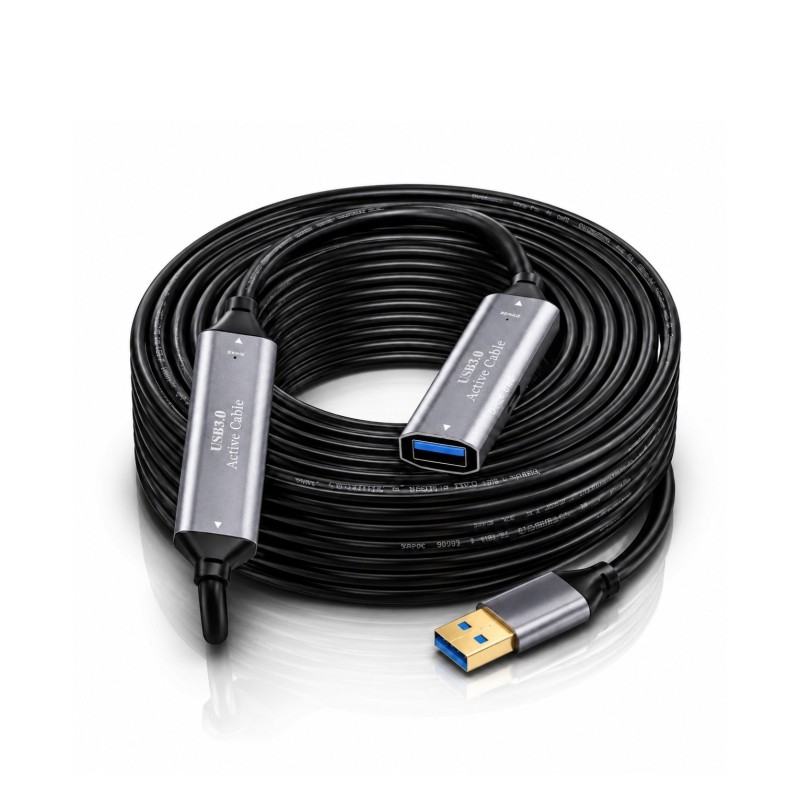 Câble USB 3.0 Actif 10m Haute Vitesse Industriel