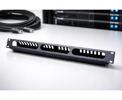 CableSolution U2 BPU2 Patch Panel – 19'' Computer Cabinet for Networks and Servers