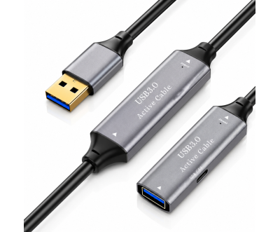 كابل USB 3.0 نشط 20 متر عالي السرعة صناعي