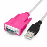 Câble USB vers RS232 DB9 Mâle 1,5M – CS-RS232