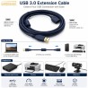 Câble USB Extension 3M CABLESOLUTION Mâle/Femelle