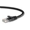 Câble réseau Ethernet RJ45 0,5 m CAT6 – Cordon de brassage CAT 6, noir