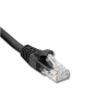 Câble RJ45 Cat6 0,5 m Noir – Connexion Ethernet Rapide pour Bureaux et Data Centers