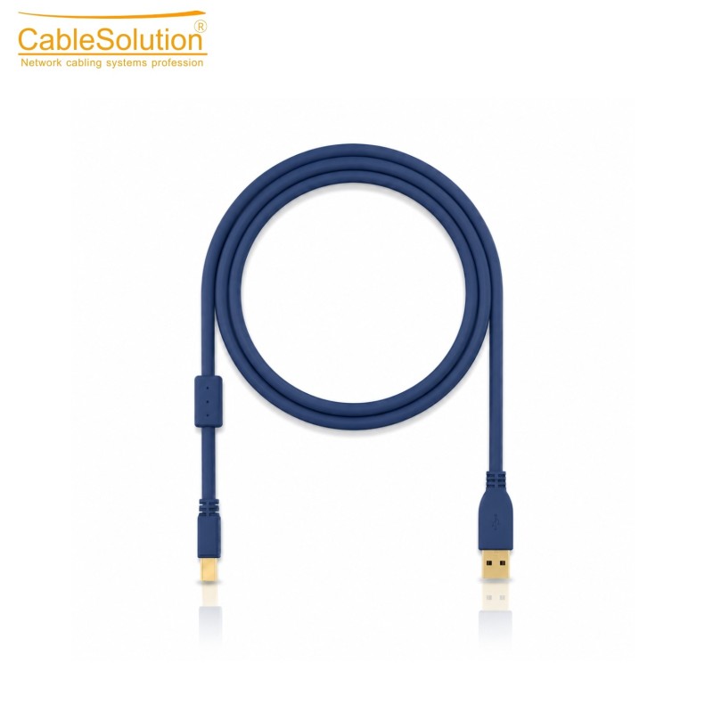 كابل طابعة USB 2.0 بطول 3 متر Type A إلى Type B