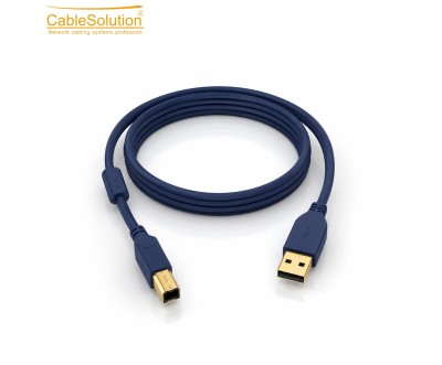 كابل طابعة USB 2.0 بطول 3 متر Type A إلى Type B