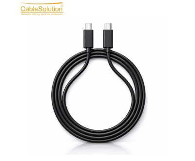 USB-C to USB-C Cable 3M 60W Black - CableSolution