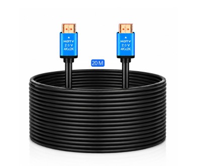 Câble HDMI 2.0 Premium 20M 4K Ultra HD HDTV